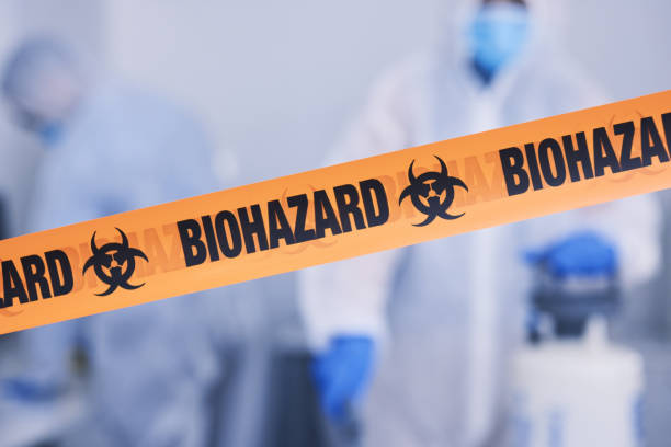 Professional Biohazard technician working in Oxford, NC